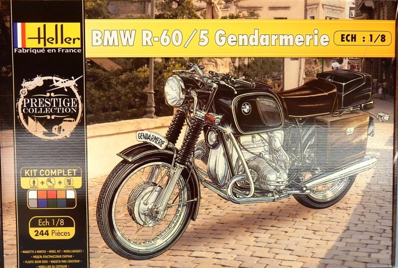 Heller 1/8 motorcycle kit BMW R60/5 Gendarmerie, 59,00 € www.