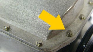 Stainless steel hexagonal model screw, M1,0 x 5 mm (SW 1.5 mm) - pack of 50 pcs