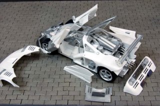 Model Factory Hiro 1/24 Automodellbausatz K361 McLaren F1 GTR Version D
