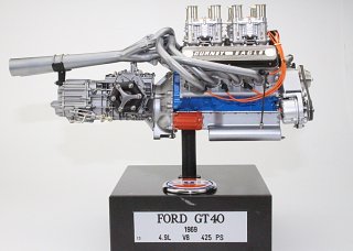 1/8 Motorbausatz von Fein Design: Ford GT40 (1969)