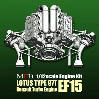 Model Factory Hiro 1/12 Engine Kit KE013 Lotus Renault 97T