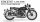 Model Factory Hiro 1/9 K621 Motorradbausatz Vincent Black Shadow (1950)