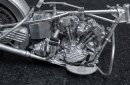 Model Factory Hiro 1/9 K637 Motorradbausatz Harley Davidson Knucklehead (1940)