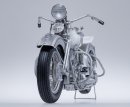 Model Factory Hiro 1/9 K638 Motorradbausatz Harley...