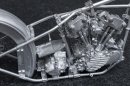 Model Factory Hiro 1/9 K638 Motorradbausatz Harley Davidson Knucklehead (1947)