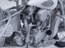 Model Factory Hiro 1/9 K638 Motorradbausatz Harley Davidson Knucklehead (1947)