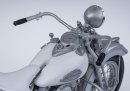 Model Factory Hiro 1/9 K638 Motorradbausatz Harley Davidson Knucklehead (1947)