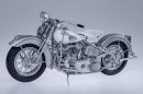 Model Factory Hiro 1/9 K638 Motorradbausatz Harley Davidson Knucklehead (1947)
