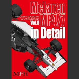 Photographic collection Model Factory Hiro: Vol. 8 McLaren MP4-7 in detail