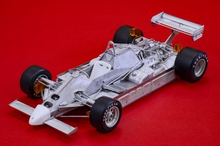 Model Factory Hiro 1/20 car model kit K732 Ferrari 126C2 (1982) Belgian GP Qualify