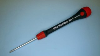 Wiha Screwdriver: Phillips cross-slotted screwdriver series 261P - size PH00