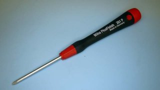 Wiha Screwdriver: Phillips cross-slotted screwdriver series 261P - size PH0
