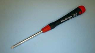 Wiha Screwdriver: Phillips cross-slotted screwdriver series 261P - size PH1