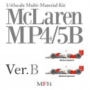 Model Factory Hiro 1/43 car model kit K547 McLaren MP4/5B...