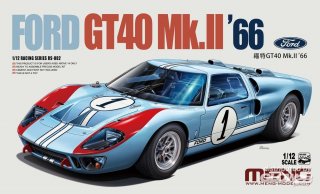 Magnifier US Sports Car - formerly Trumpeter 1/12 car model kit Ford GT40 MKII winner Daytona 24h (1966)