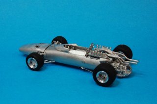 Model Factory Hiro 1/43 car model kit K425 Ferrari 312 F1 (1967) Version B