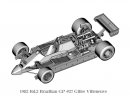Model Factory Hiro 1/43 car model kit K765 F 126 C2 (1982) Version A