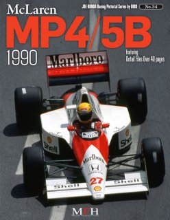 Racing Pictorial Series von Model Factory Hiro: No. 34 - McLaren MP4/5B 1990