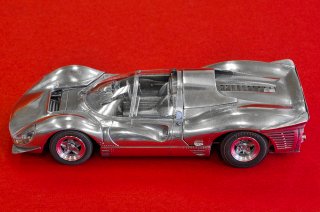 Model Factory Hiro 1/43 Automodellbausatz K787 Ferrari 330 Spider (1967) Version A
