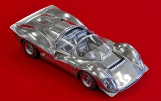 Model Factory Hiro 1/43 car model kit K788 Ferrari 330 Spider (1967) Version B