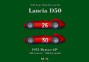 Model Factory Hiro 1/43 car model kit K396 Lancia D50...