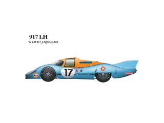 Model Factory Hiro 1/43 car model kit K348 Porsche 917LH (1971) Version A