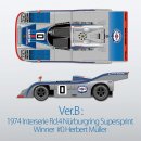 Model Factory Hiro 1/43 car model kit K800 Porsche 917/30...