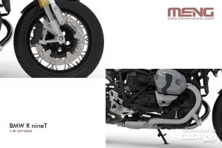 Meng 1/9 MT03 Motorradbausatz BMW R nineT (2013)