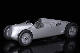 Model Factory Hiro 1/12 car model kit MFH K816 Auto Union Type C (1936):