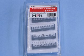 Model Factory Hiro P1165 Connector / Joint Set for Braided wire - S-size