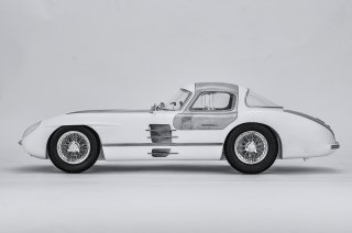 Model Factory Hiro 1/12 car model kit MFH K821 Mercedes  300 SLR Coupe (1955) Uhlenhaut