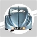 IXO 1/8 Auto-Modellbausatz Bugatti 57 SC Atlantic (1936)
