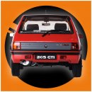 IXO 1/8 Auto-Modellbausatz Peugeot 205 GTI (1984) rot