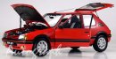 IXO 1/8 Auto-Modellbausatz Peugeot 205 GTI (1984) rot