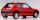 IXO 1/8 Auto-Modellbausatz Peugeot 205 GTI (1984) rot