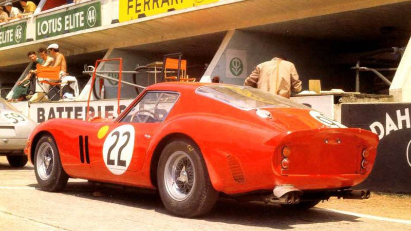 Calcas Ferrari 250 GTO TEST Le Mans 1962 1964 1966 1:32 1:24 1:43 1:18 decals 
