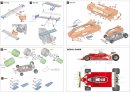 Model Factory Hiro 1/20 Automodellbausatz IK02 Ferrari 312T4 Monaco GP