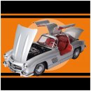 IXO 1/8 Auto-Modellbausatz Mercedes Benz 300 SL (1954) silber