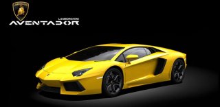 Pocher 1/8 model kit HK119 Lamborghini Aventador Coupe LP700-4 - yellow
