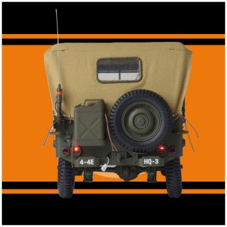 IXO 1/8 Car model kit Willys Jeep (1940) - www.autographmodel.com