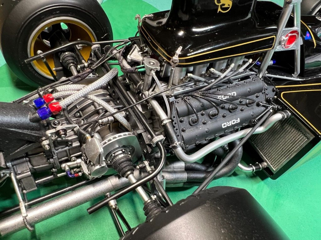 lotus 49 Lotus Type 72D 2台セット Paul Koo's DVD for Pocher 1/8 kits: Lotus 72D models - www
