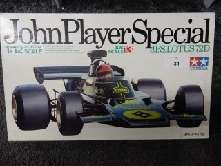 Kundenverkauf: Automodell-Bausatz 1/12 Tamiya Lotus type 72D John Player Special - Euro 100
