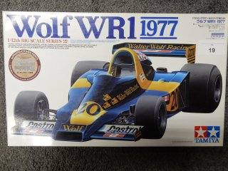 Customer sale: Car model kit 1/12 Tamiya Wolf WR1 1977  (with photoetched parts) - Euro 150