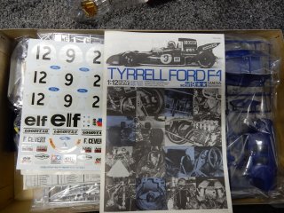 Customer sale: Car model kit 1/12 Tamiya Tyrrell Ford F1 - Euro 100 -