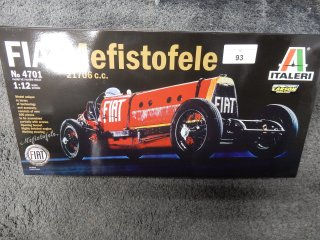 Kundenverkauf: Automodell-Bausatz 1/12 ITALIERI Fiat Mefistofele - Euro 100
