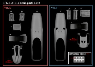 Model Factory Hiro 1/12 car model kit K834 Ferrari 158 F1 (1965