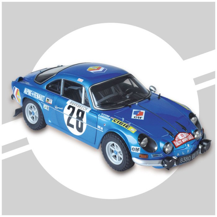IXO 1/8 Car model kit Alpine A110 (1962) - www.autographmodel.com