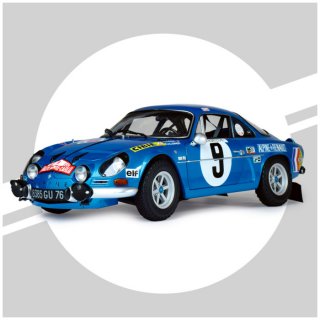 Otto 1/18 - Renault Alpine A110 Gr.5 Rallye Cross - Modèle Résine - Collection