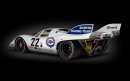 Pocher 1/8 Car model kit Porsche 917 K Gulf Edition (1971)