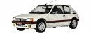 IXO 1/8 Auto-Modellbausatz Peugeot 205 GTI (1984) weiss